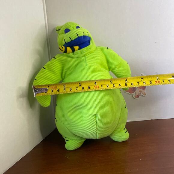 Disney Oogie Boogie Bright Green Nightmare Before Christmas Stuffed Plush Worm - Picture 2 of 11